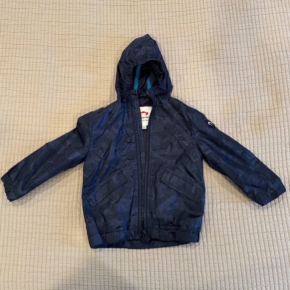 Appaman Boys Blue Camo Windbreaker - 2T